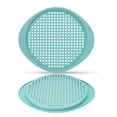 thumbnail image 5 of Donepart 13 Inch Round Pizza Pan, Nonstick Carbon Steel Pizza Baking Tray, Blue Speckled Pizza Pan for Oven, Dishwasher Safe, Flat Bakeware for Crispy Crust, 5 of 8