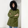 thumbnail image 3 of BVOFAR Women's Winter Warm Heavy Coat Plus Size Thicken Parka Jackets with Faux Fur Hood Casual Zip up Outerwear Coats with Pockets, 3 of 8