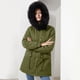 thumbnail image 4 of Chaquetas y abrigos casuales con capucha de manga larga para mujer, chaqueta acolchada de polar con cuello y capucha, abrigo cálido para mujer, 4 of 8