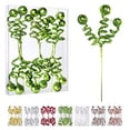 thumbnail image 1 of Set de decoración para árbol de Navidad ZHANYIGY, bola de lentejuelas verdes, 1 of 8