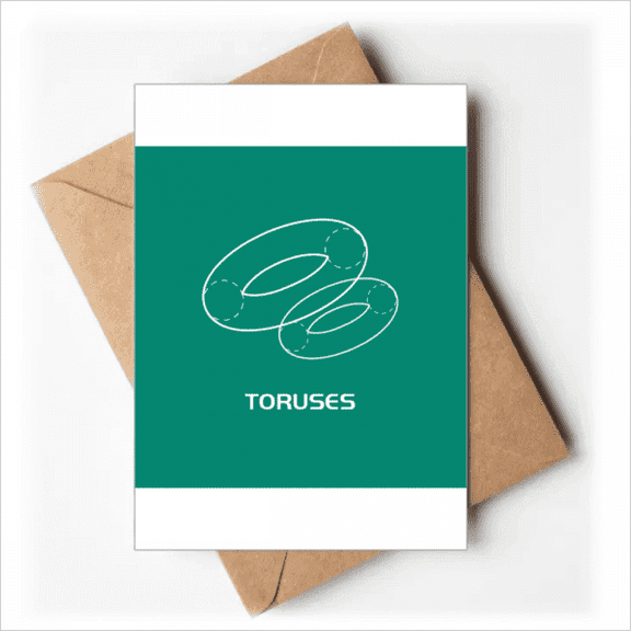 Torus Mathematical Geometric Space Greeting Cards You are Invited Invitations