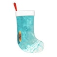 thumbnail image 2 of Salouo Tranquil Ocean Canoe Journey Print Christmas Stockings,Large Xmas Stocking Set of 1 Holiday and Farmhouse Stocking for Christmas Holiday Party Decoration(17.7*11 Inch), 2 of 7