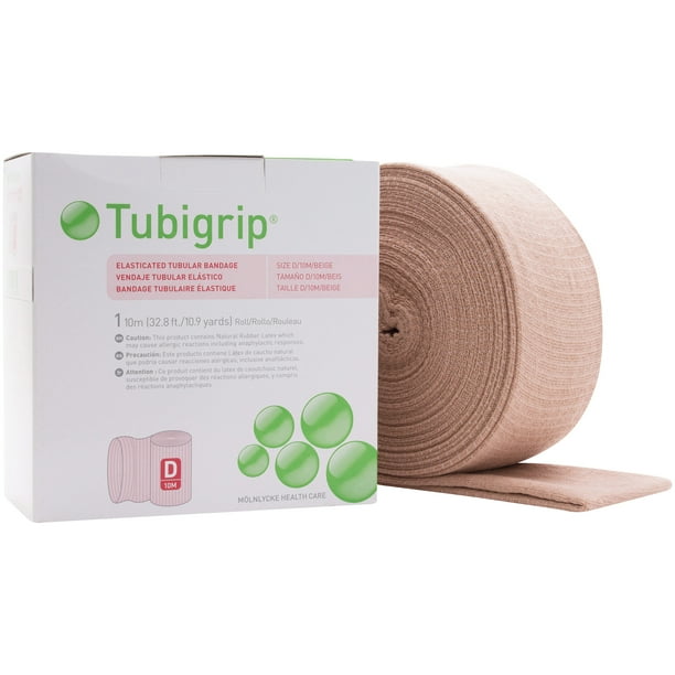 Tubigrip Size D Color Beige Tubular Bandage 10 Meters Walmart