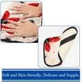 thumbnail image 3 of Seven Starred Ladybird Furry Printed Soft 12.5x8.2 Inch Car Armrest Mat Cover Pad Accessory, 3 of 6