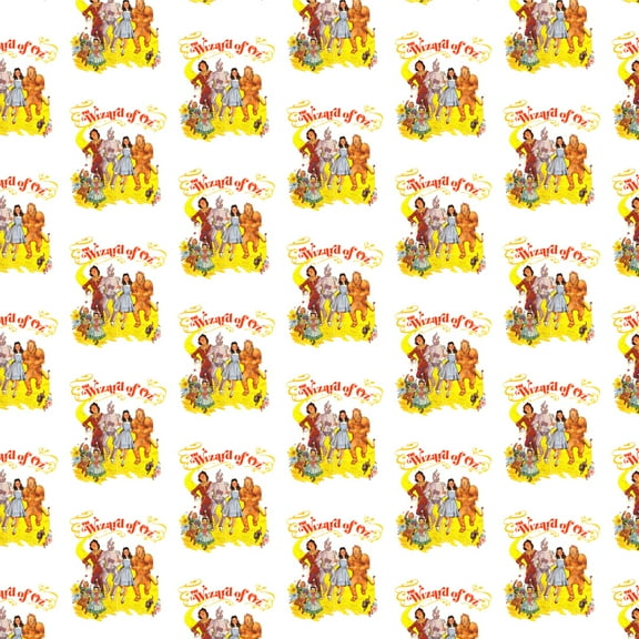 The Wizard of Oz Yellow Brick Road Premium Roll Gift Wrap Wrapping Paper