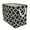 Black, variant on 16 x 10 x 12 in. Lattice Rectangle Polyester Storage Bin, Black - Medium