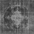 thumbnail image 1 of Ahgly Company Indoor Square Oriental Gray Industrial Area Rugs, 7' Square, 1 of 4