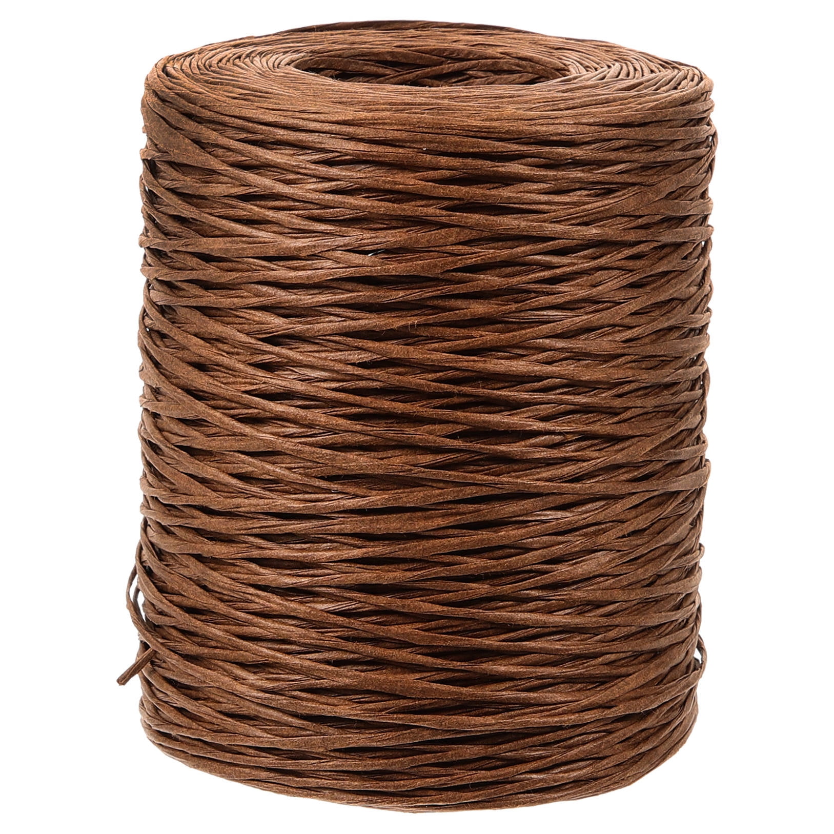 HONMEET Rustic Floral Wire Roll Coffee Iron Wire 1 Roll 9.3x8.8cm