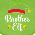 thumbnail image 4 of Inktastic Christmas Brother Elf Holiday Boys Baby Bib, 4 of 4