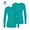 Aquamarine, variant on Underscrubs for Women 2 Pack - Long Sleeve Underscrub Comfort Tee
