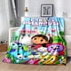 thumbnail image 2 of Gabby's dollhouse-manta de franela supersuave y cálida para niños y niñas, ropa de cama de viaje, sofá y cama, 2 of 4