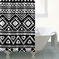 thumbnail image 4 of Waterproof Bohemian Shower Curtain 72x72 Inch Boho Style Polyester Unique Shower Curtain for Bathroom Hotel Home Decor with 12 Plastic Hooks, 4 of 5