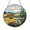 Acrylic 3.5 Inch, variant on Bright Woodland Stream Stained Glass Window Decor, Colorful Nature Suncatcher