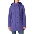 thumbnail image 7 of WRFWUL Womens Long Sleeve Hooded Trench Coat Lightweight Zip Up Windbreaker Fall Spring Outdoor Travel Jacket, 7 of 7