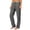 Dark Gray, variant on qolati Sweatpants for Women Lightweight Loose Fit Cotton Linen Work Trousers Casual Drawstring Elastic Waist Straight Leg Lounge Pants with Pockets Light Blue L