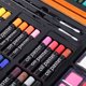 thumbnail image 4 of 140 Uds Mega Caja de Madera Juego de Dibujo Artístico Niños Crayones Pintura Color Lápiz Pintura Al óleo Palos Suministro de Arte Regalo Anggrek Otros, 4 of 8