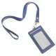 thumbnail image 4 of OHOIOLLA Holder Con Lanyard Azul Para Tarjeta De Identificación Con Fácil Limpieza, 4 of 8