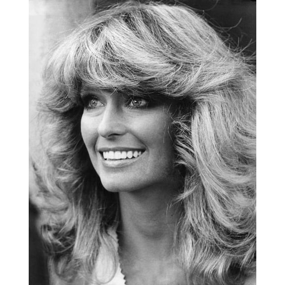 F. Fawcett Beautiful Smile Rare 24x36 Classic Hollywood Poster