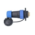 thumbnail image 4 of Waterproof Plug Socket, SP28  Electrical Wire Connector Soldering Wiring Copper Contacts 25A  For Marine Equipments For Instruments 3 Pin,5 Pin,6 Pin,7 Pin,8 Pin, 4 of 8