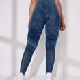 thumbnail image 5 of Soyumi Cellulite 3D Leggings Womens, Butt Lifting Resistance Compression Leggings Tummy Control High Waisted Shapewear Tights Stretchy Gym Workout Yoga Pants Going Out Trousers Blue, 5 of 5