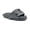 Dark Grey, variant on Kids Shark Cloud Slides Boys Girls Open Toe Shower Sandals Non-Slip Quick Dry Slippers Comfy Cute Toddler Thick Sole Beach Pool shoes