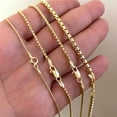thumbnail image 5 of Lancharmed 14K Gold Plated Square Clasp 8 Open Jump Rings 10 Necklace Jewellery Clasp Necklace Extenders for Women Women Gifts, 5 of 7