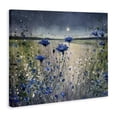thumbnail image 2 of Moon over Blooming Flowers Canvas Art, 40 x 30, Design By Artist Jennifer Taylor Art, 2 of 6