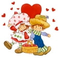 thumbnail image 2 of Women's Strawberry Shortcake Heart Berry Basket  Graphic T-Shirt, 2 of 3