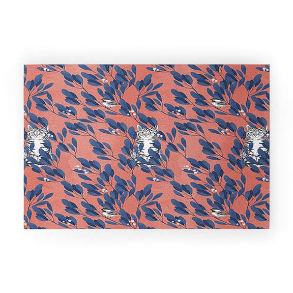 Society6 Laura Graves in the wild repeat pattern 30" x 20" Welcome Mat