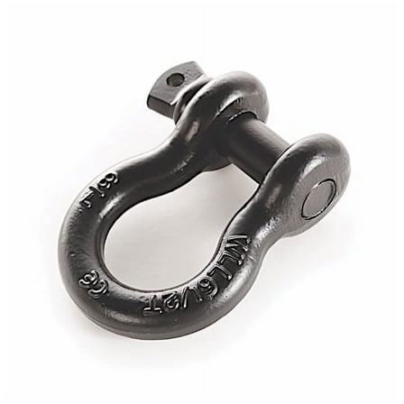 Rugged Ridge 11235.19 D-Ring Shackle, 7/8 inch, 13500 Lb, Black