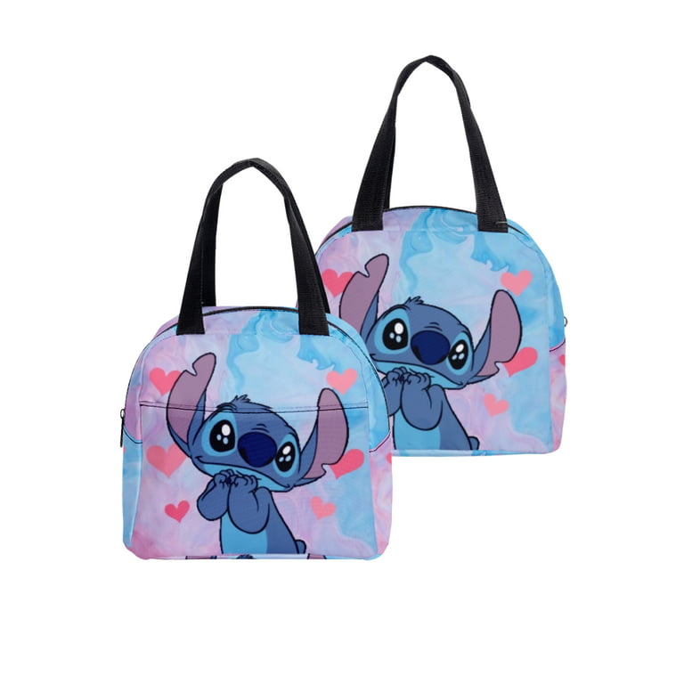 NWT Disney Store Lilo & Stitch Lunch Tote Bag & Canteen Water Bottle