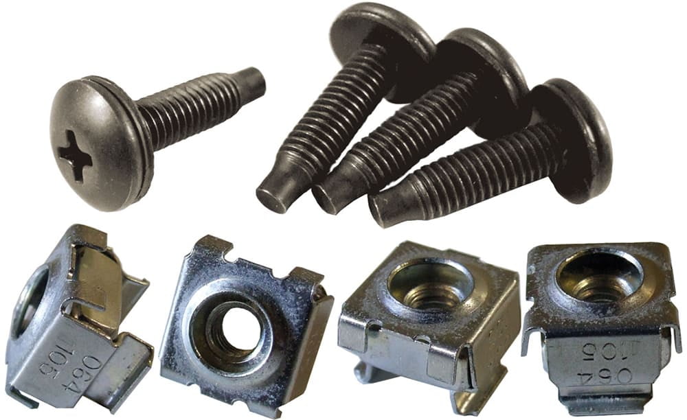 Hammond CAGKIT1032100 1032 Mounting Screw and Cage Nut ComboPack