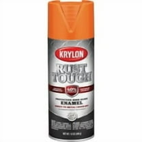 Krylon Rust Tough 12 Oz. Gloss Alkyd Enamel Spray Paint, Orange K09264008