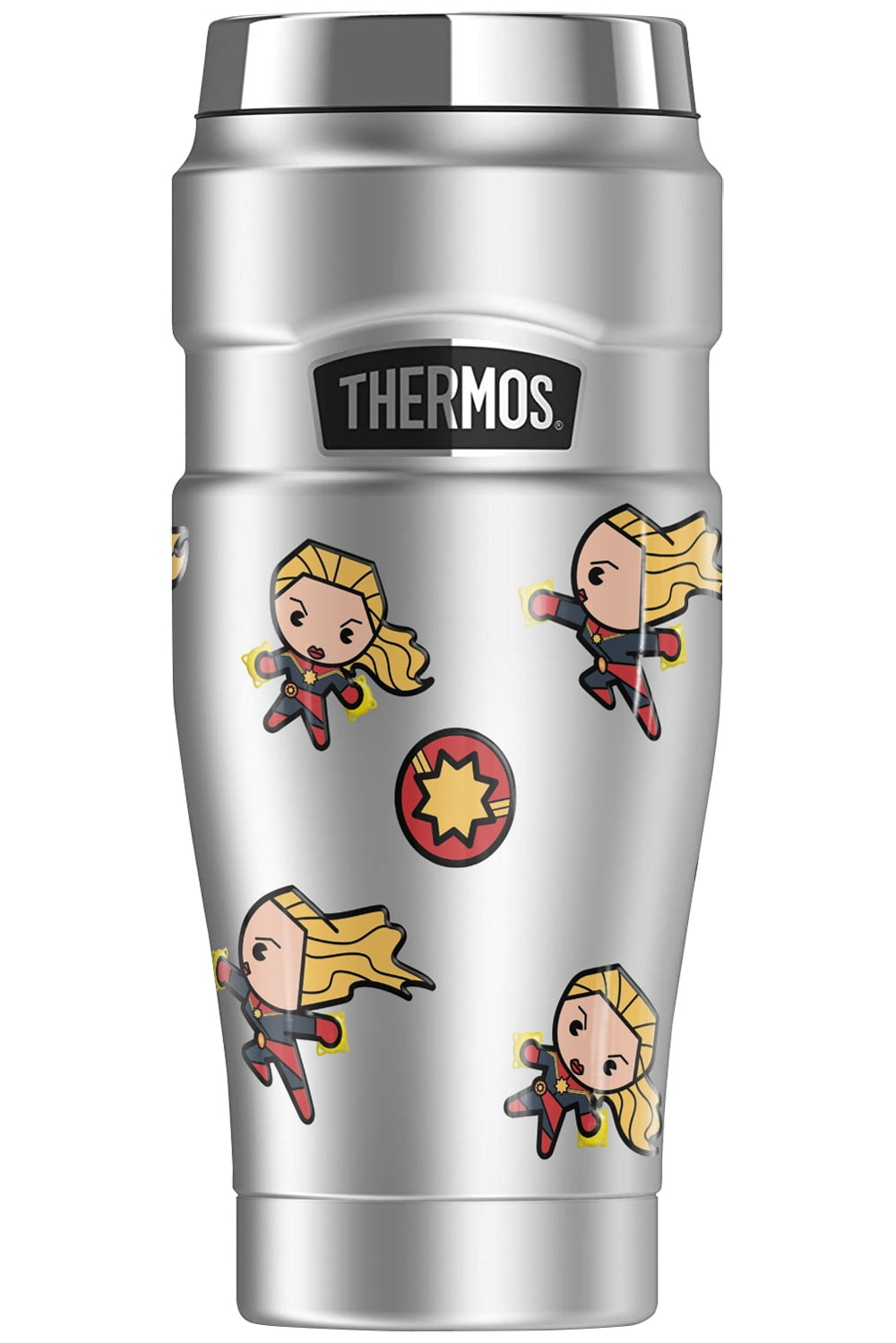 captain marvel thermos