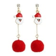 thumbnail image 1 of Pendientes colgantes de Navidad jinwen Papá Noel, 1 of 8