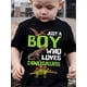 thumbnail image 1 of Summer Fashion Boy'S Short-Sleeved T-shirt-Cute Casual Crew Neck Top, 1 of 7