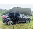 thumbnail image 6 of SUV Car Side Awning Roof Top Tent, Suction Cup UV Protection Sun Shade Shelter, Silver Coated Black Glue Waterproof Canopy, Portable Outdoor Camping Rear Car Tent for Travel Picnic Driving Tour, 6 of 6