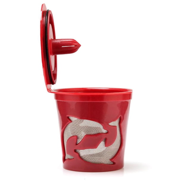 Filtro de cápsula Taza ecológica para el hogar Utensilios de cocina Café Rojo Hugtrwg Para estrenar