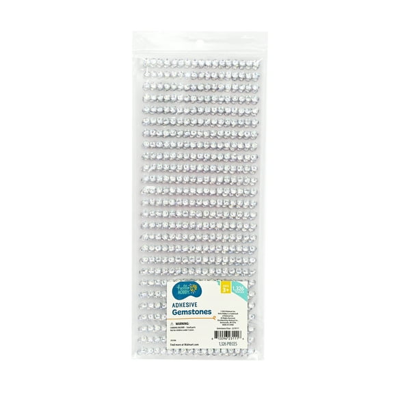 Hello Hobby Clear Acrylic Stickers for Crafting and Scrapbooking, 1,326 Pieces