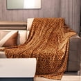 thumbnail image 5 of Cheetah Blanket Animal Brown Throw Blankets,Leopard Print Blanket for Kids Adults, Soft Leopard Blankets and Throws Leopard Decor for Couch Sofa Bed 40*50 Inch, 5 of 6