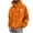 Orange, variant on ZCFZJW Mens Hoodie Outwear Tops Lightweight Casual Printed Long Sleeve Drawstring Hooded Pullover Sweatshirts Trendy Soft Cotton Warm Fall Shirts with Pockets Beige M