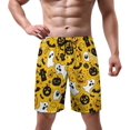 thumbnail image 2 of NICKSUN Men's Swim Trunks, Cute Print Quick Dry Summer Board Beach Shorts with Mesh Lining and Pockets, 2 of 6