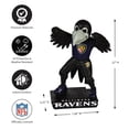 thumbnail image 3 of Team Sports America NFL Baltimore Ravens Fun Colorful Mascot Statue 12 Inches Tall, 3 of 5
