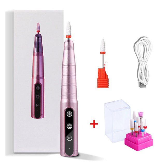 35000 RPM Electric Manicure Drill Pen For Nail Polish Remover With Nail File Electric Nail Drill Machine For Nail Exfoliating