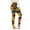 Yellow, variant on PEASKJP Butt Lifting Leggings for Women High Waisted Crossover Workout Lounge Bell Bottom Jazz Dress Pants, Black XXL