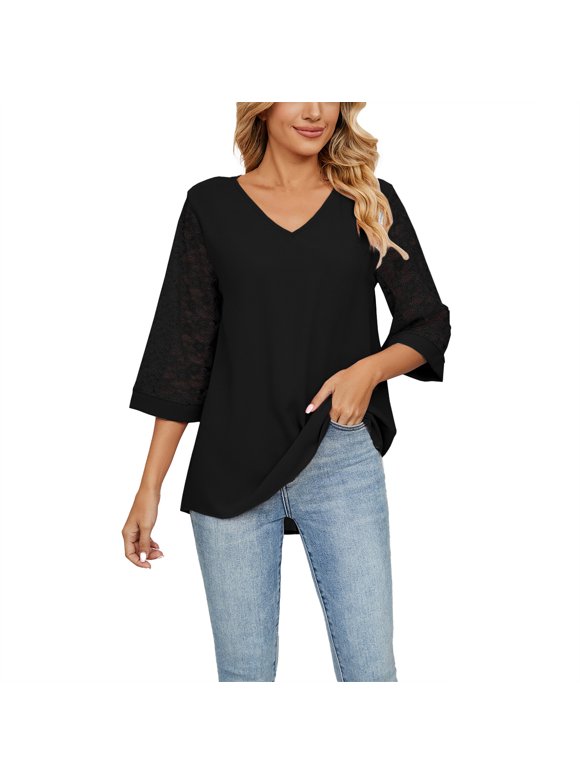 Black Peasant Blouses