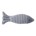 thumbnail image 2 of Ohmyroo 3-Pack Catnip Filled Linen Fish Toys for Indoor Cats Teeth Grinding, 2 of 5