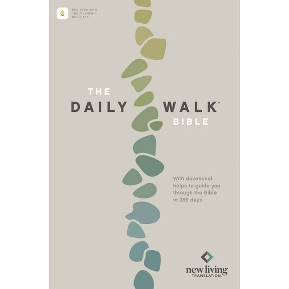 NLT The Daily Walk Bible  Filament Enabled-Softcover