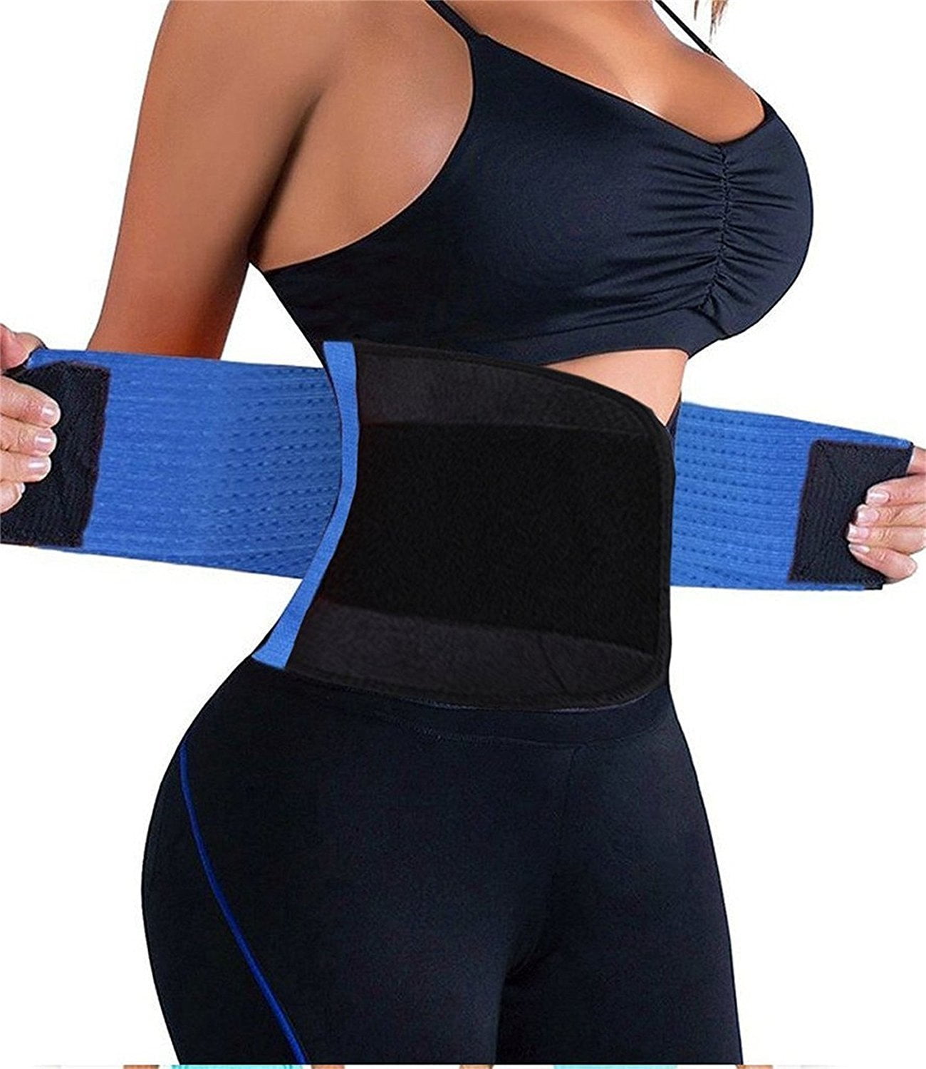 Women Waist Trainer Belt Waist Cincher Trimmer Slimming Body Shaper Belt for Weight Loss Sport Workout 