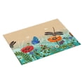 thumbnail image 2 of Bingfone Colorful Plants And Insects ,18" X 24"Dish Drying Mat For Kitchen Counter,Ultra Absorbent Microfiber, 2 of 9